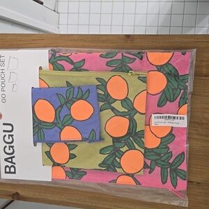 Baggu pouch set of 3